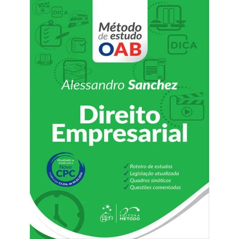 SÉRIE MÉTODO DE ESTUDO OAB - DIREITO EMPRESARIAL