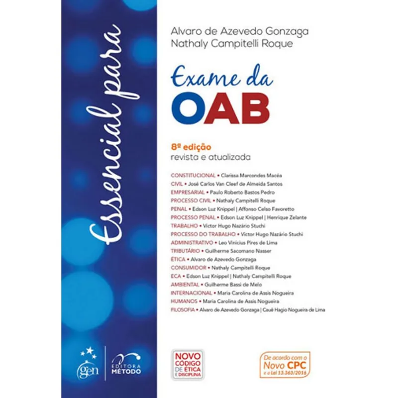 SÉRIE ESSENCIAL - ESSENCIAL PARA O EXAME DA OAB