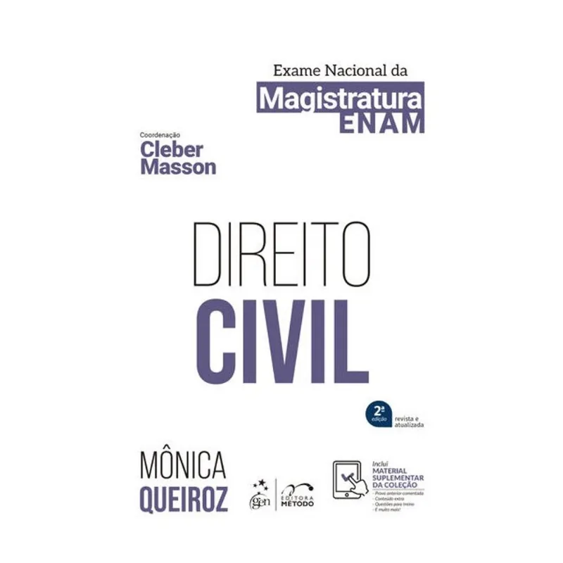 DIREITO CIVIL - EXAME NACIONAL DA MAGISTRATURA - 2ª EDIÇÃO 2024