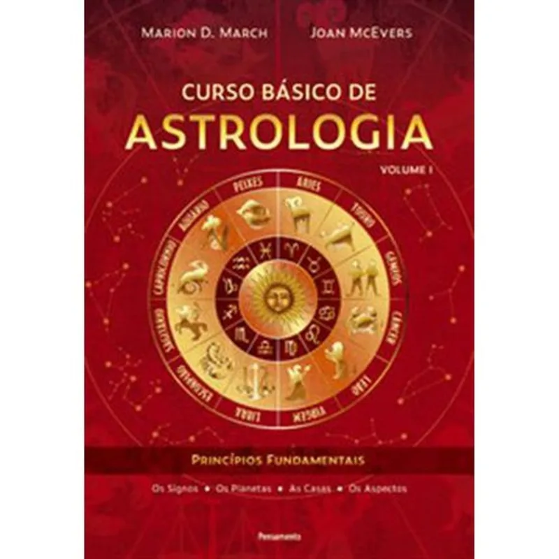 Livro Curso Básico De Astrologia Vol. 1 Pensamento (MP)
