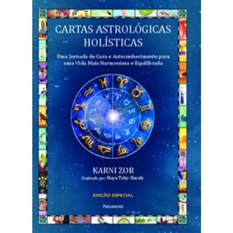 Livro Cartas Astrológicas Holísticas Pensamento (MP)