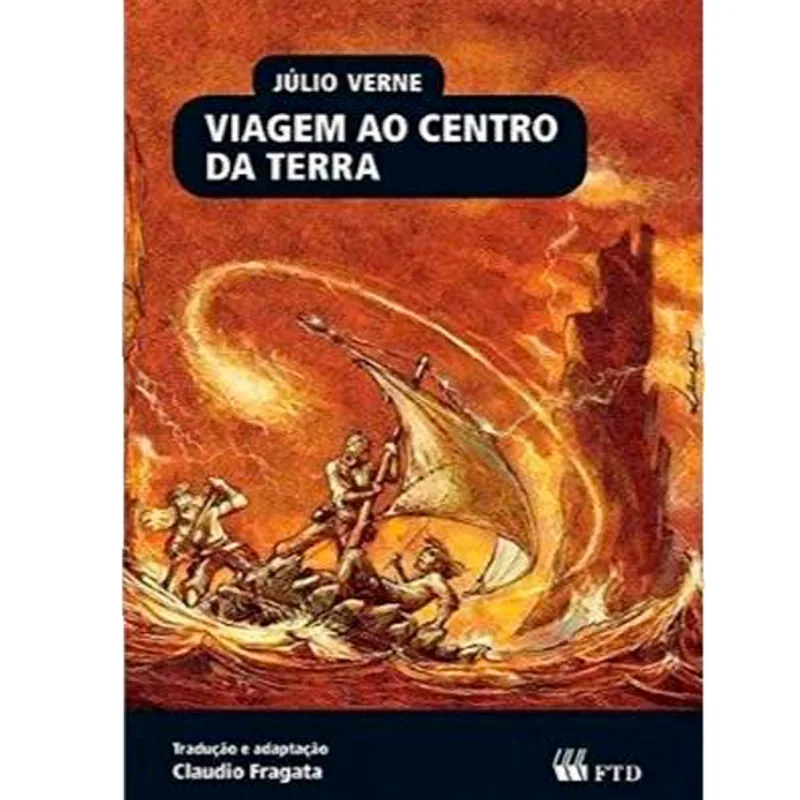 Livro Viagem Ao Centro Da Terra Editora FTD (MP)