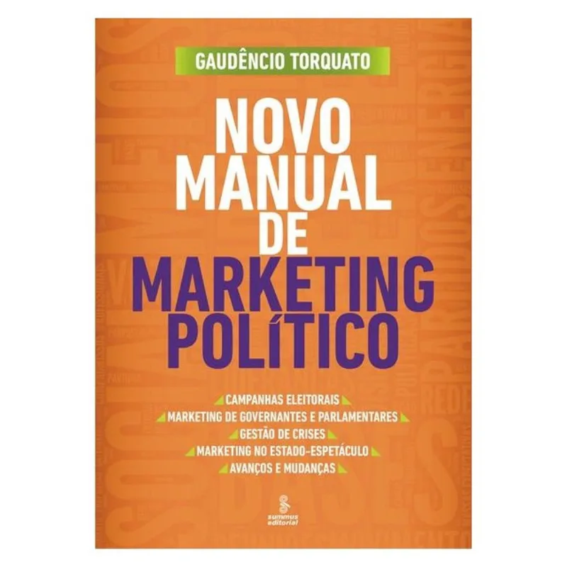 NOVO MANUAL DE MARKETING POLÍTICO