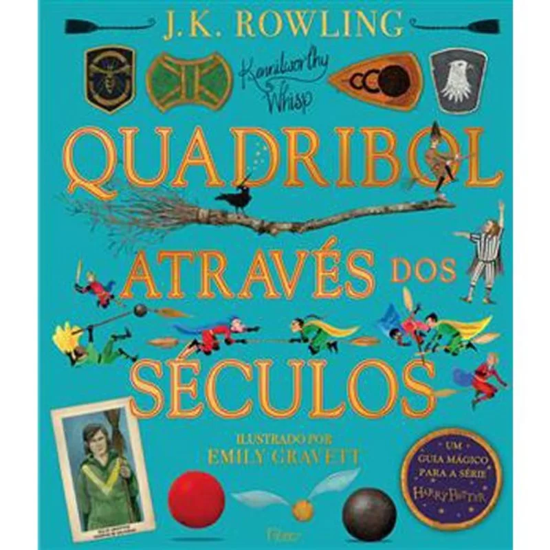Livro Quadribol Através Dos Séculos Rocco (MP)