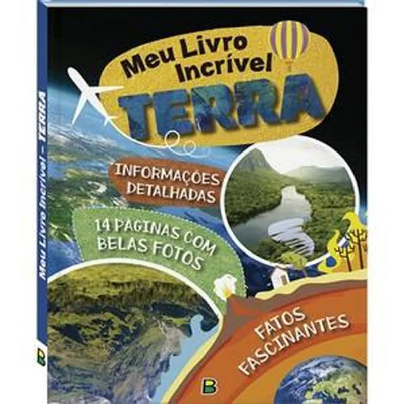 Livro Meu Livro Incrível... Terra Brasileitura (MP)