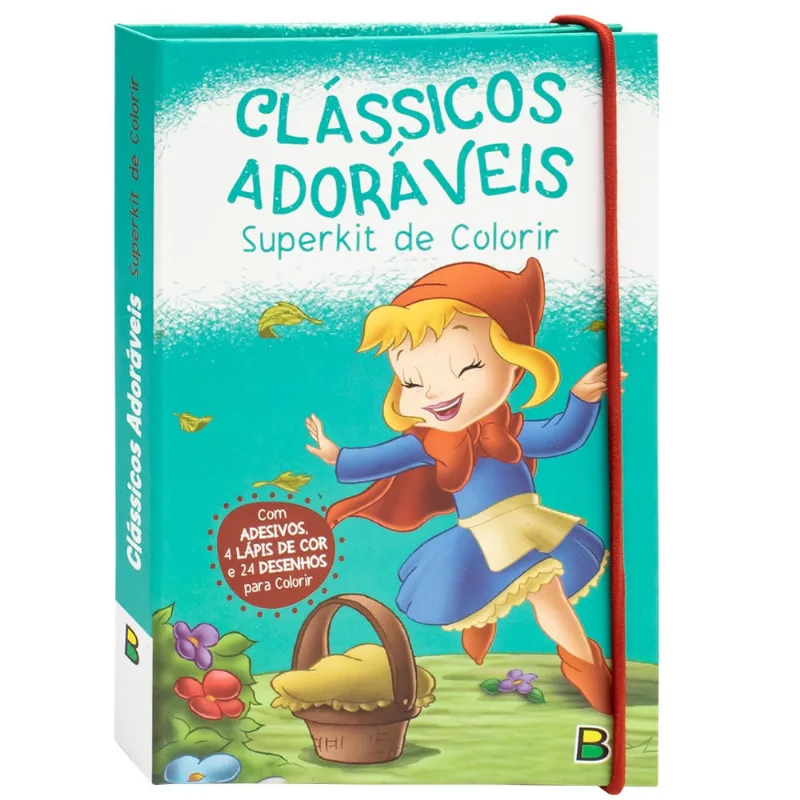 Livro Superkit de Colorir - Todolivro - CLASSICOS ADORAVEIS