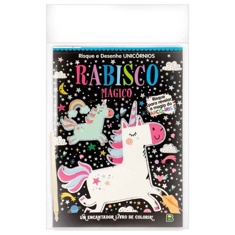 Livro Rabisco Mágico - Todolivro - UNICORNIO