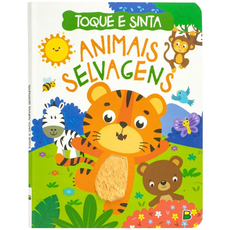 Livro Animais Toque e Sinta II - Todolivro - ANIMAIS SELVAGENS