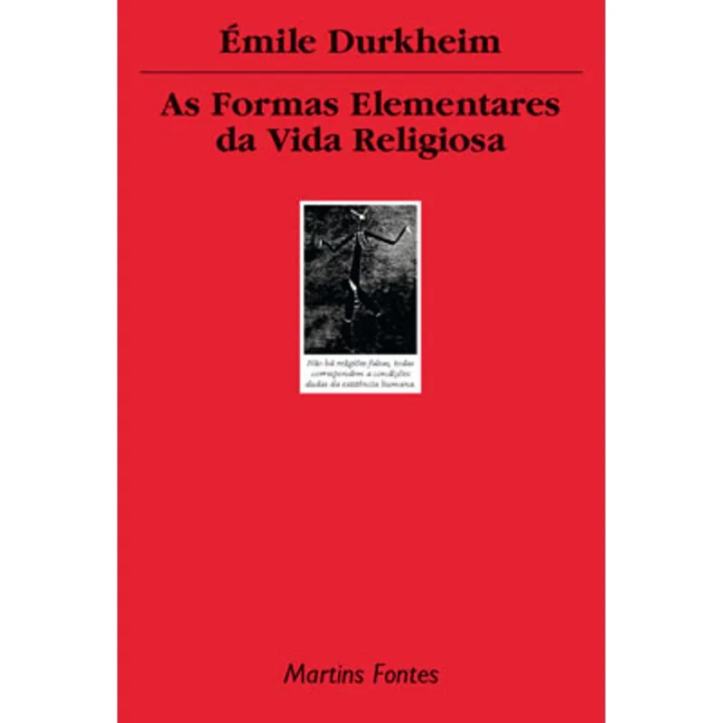 AS FORMAS ELEMENTARES DA VIDA RELIGIOSA