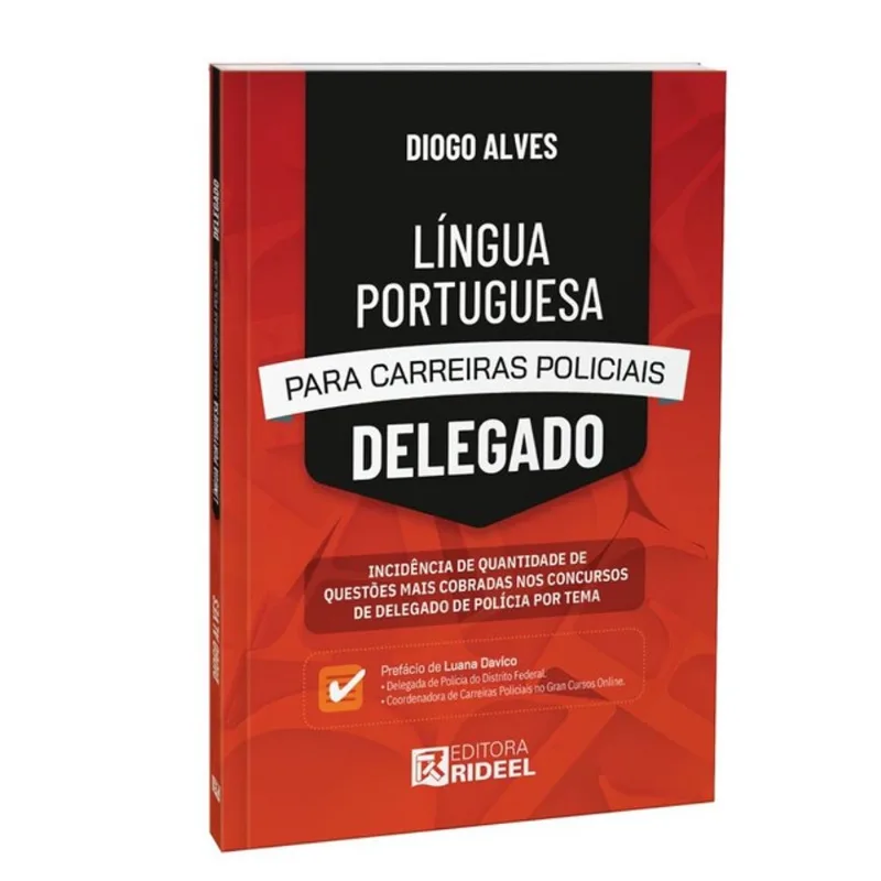 LÍNGUA PORTUGUESA PARA CARREIRAS POLICIAIS - DELEGADO