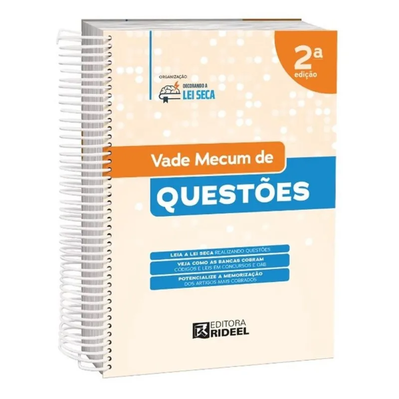 DECORANDO A LEI SECA - VADE MECUM DE QUESTÕES