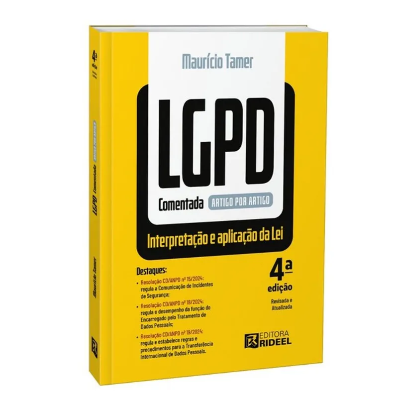 LGPD - COMENTADA ARTIGO POR ARTIGO
