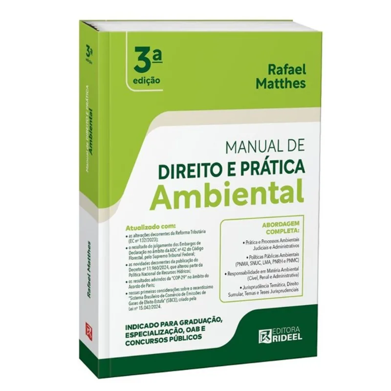 MANUAL DE DIREITO E PRÁTICA AMBIENTAL