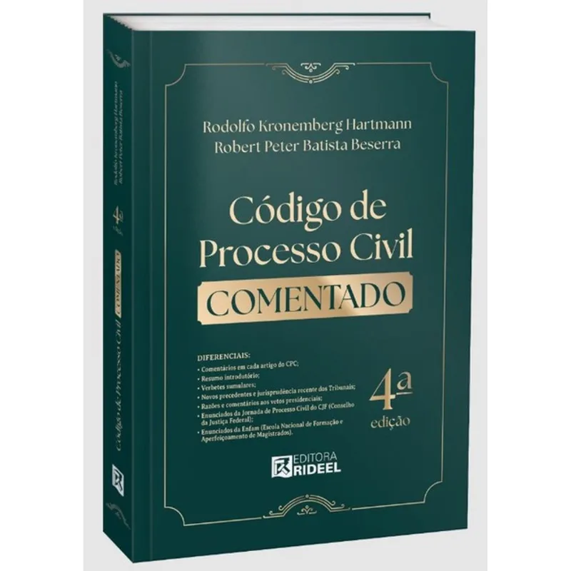CÓDIGO DE PROCESSO CIVIL COMENTADO - 4ª EDIÇÃO