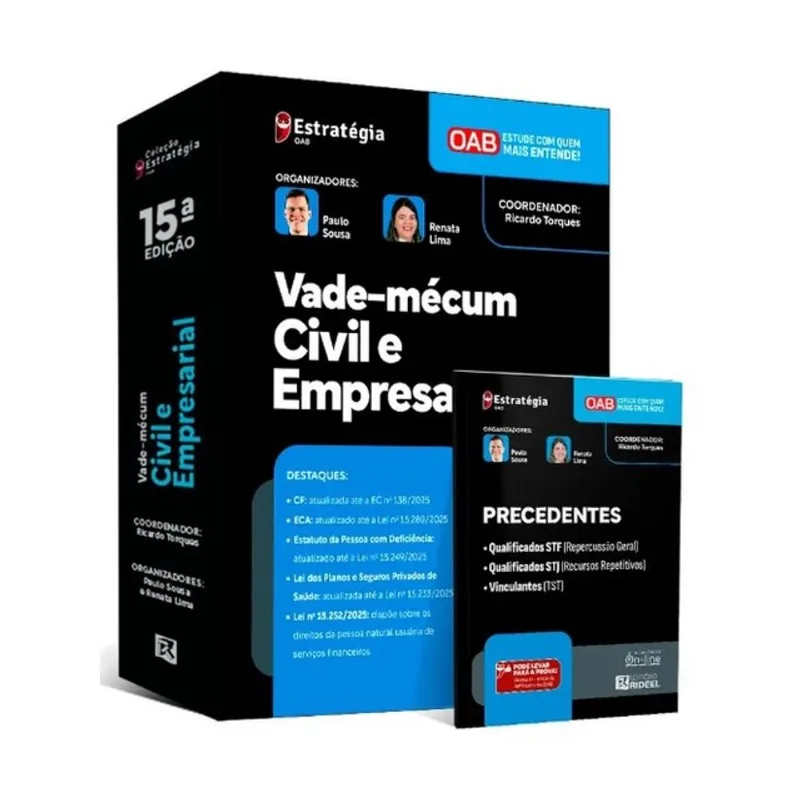 VADE-MÉCUM CIVIL E EMPRESARIAL - 2ª FASE DA OAB – EXAME 46