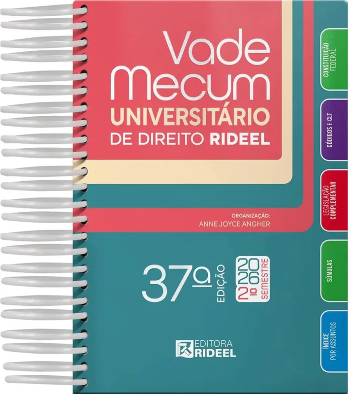 Vade Mecum Universitário De Direito Rideel 2º Semestre 2026 - LC - Livros