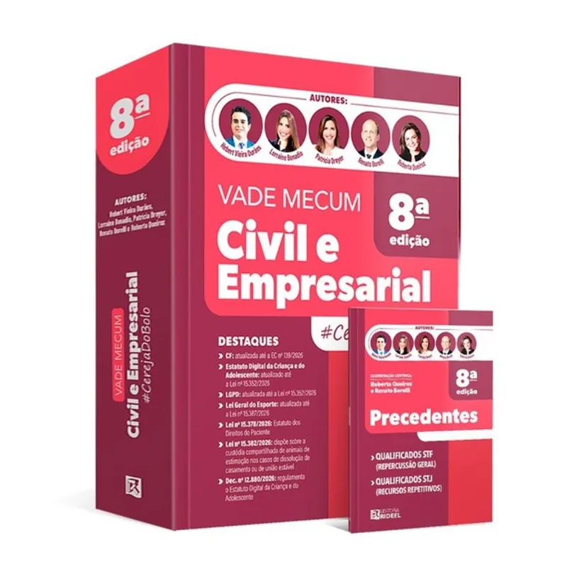VADE MECUM CIVIL E EMPRESARIAL #CEREJADOBOLO - 2ª FASE DA OAB – EXAME 47