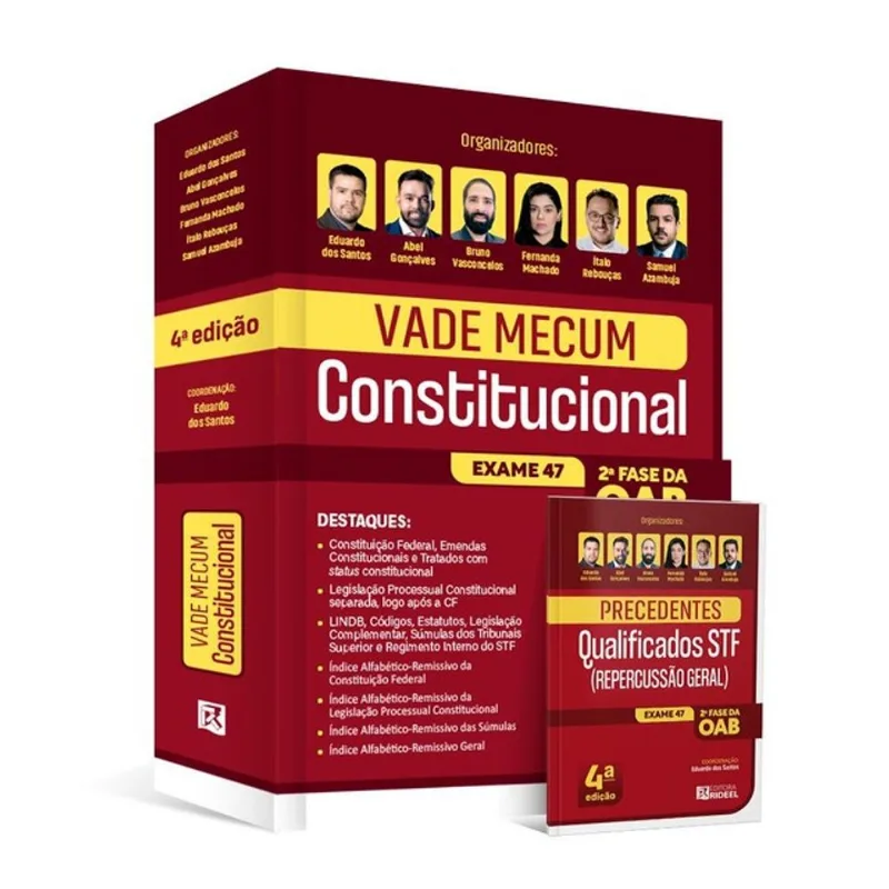 VADE MECUM CONSTITUCIONAL - 2ª FASE DA OAB – EXAME 47