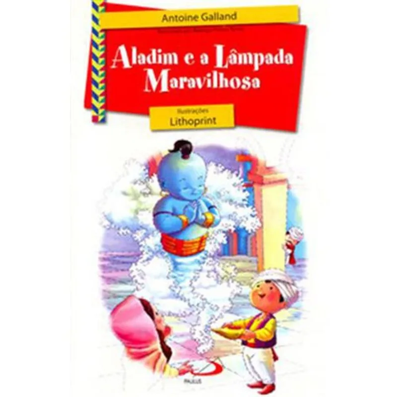 Livro Aladim E A Lâmpada Maravilhosa Paulus Editora (MP)
