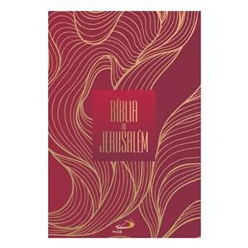 Livro Biblia De Jerusalem Média Folhagem/dourada Paulus Edi Tora Bíblia (MP)