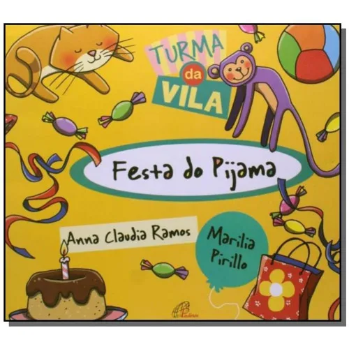 Festa Do Pijama 322g Editora Paulinas - EDITORA PAULINAS - Livros