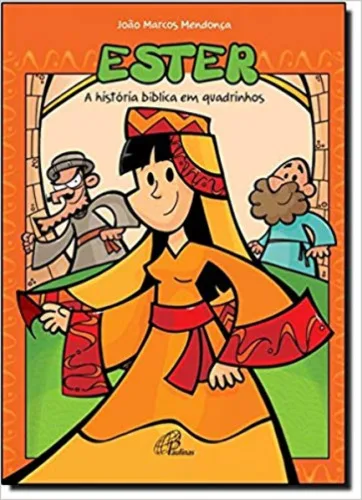 Ester A Historia Biblica Em Quadrinhos 259g Editora Paulinas - EDITORA PAULINAS - Livros