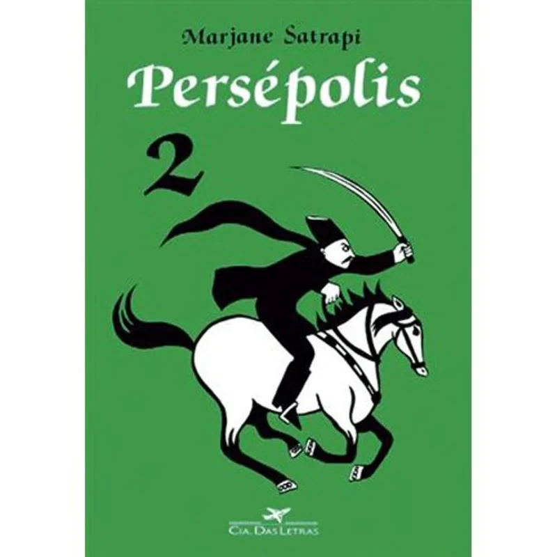 Livro Persépolis, 2 Quadrinhos Na Cia (MP)