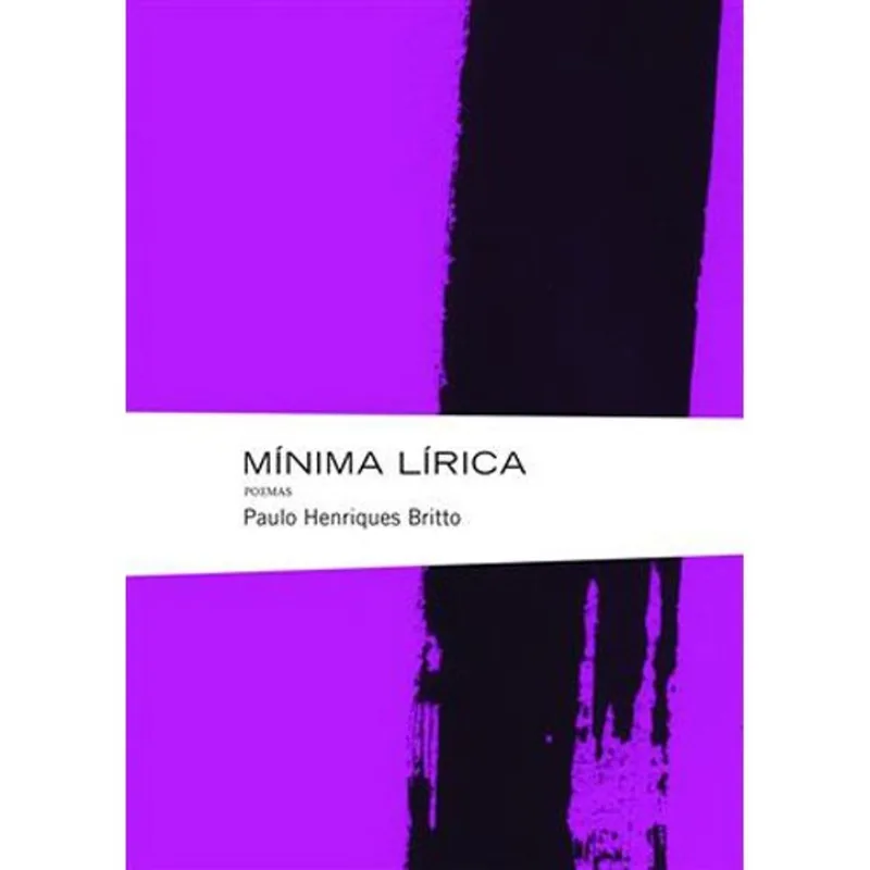 Livro Mínima Lírica Companhia Das Letras (MP)