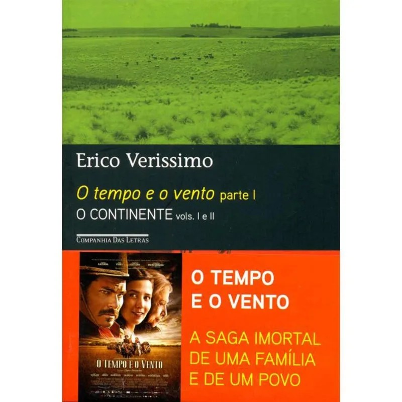 Livro O Tempo E O Vento Parte I Volume Único Companhia Das Letras (MP)