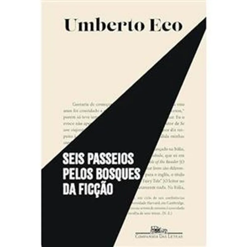 Livro Seis Passeios Pelos Bosques Da Ficção (nova Edição) Companh Ia Das Letras (MP)