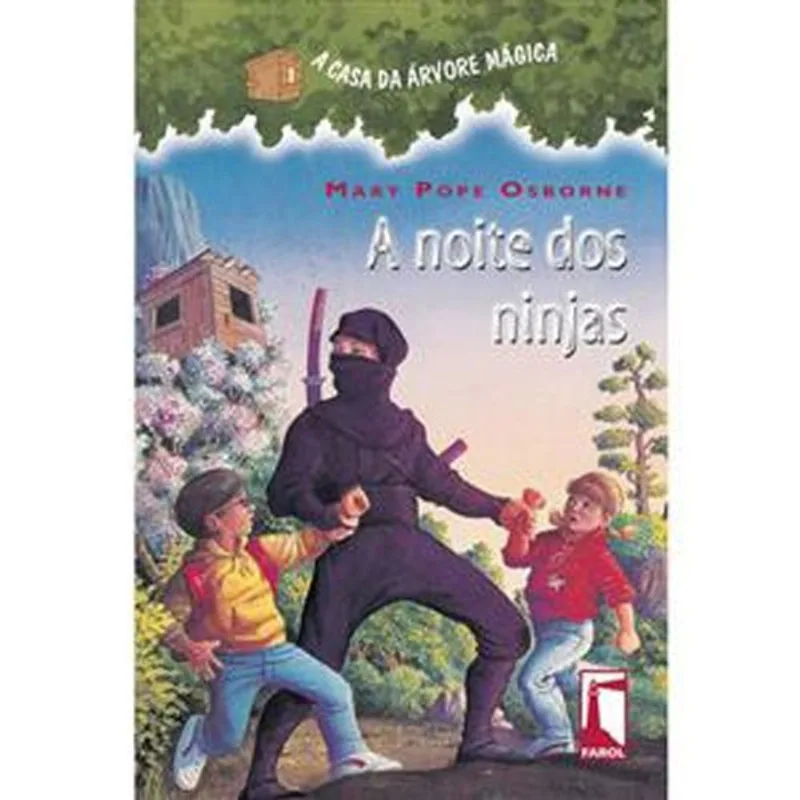 Livro A Casa Da Arvore Mágica 05 A Noite Dos Ninjas Farol (MP)
