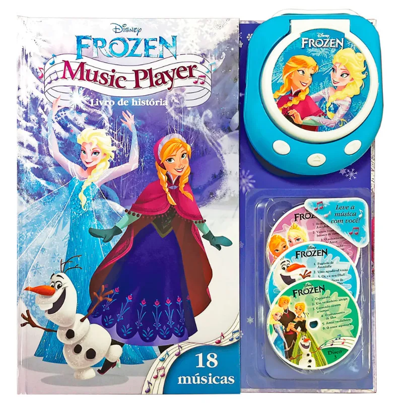Livro Music Player Disney - Frozen - DCL