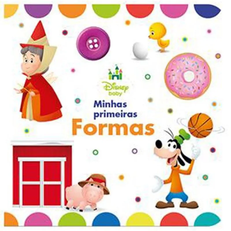 Livro Disney Baby Minhas Primeiras Formas DCL (MP)