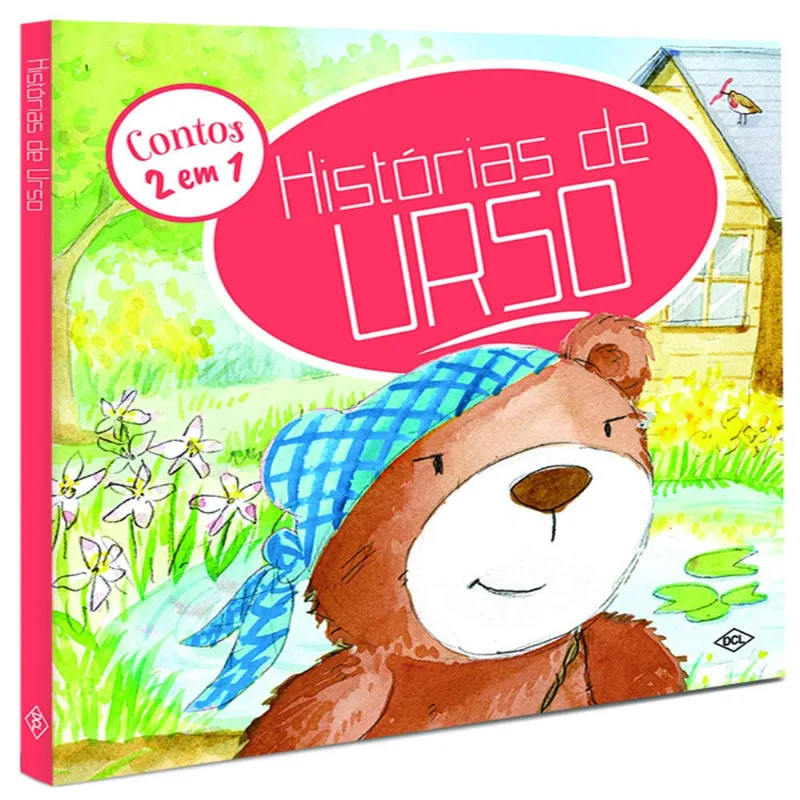 Livro Infantil - Histórias de Ursos - Contos 2 em 1 - DCL Editora