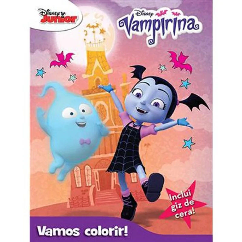Livro Disney Vamos Colorir Vampirina DCL (MP)