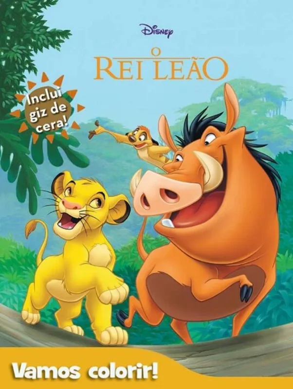 Disney - Vamos Colorir - O Rei Leao