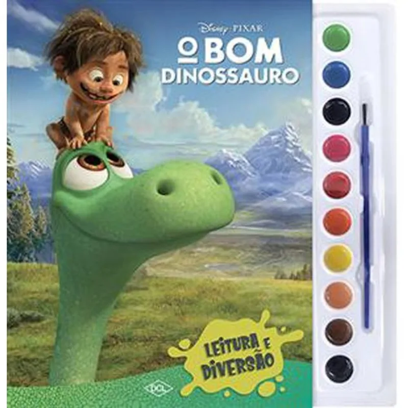 Livro Disney Aquarela O Bom Dinossauro DCL (MP)