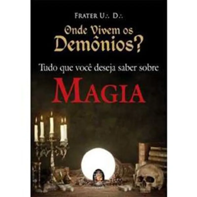 Livro Onde Vivem Os Demônios? Tudo O Que Você Deseja Saber Sobre Magia ( Mp) Madras Editora