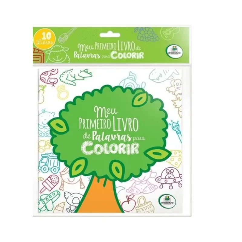 MEU PRIMEIRO LIVRO DE PALAVRAS PARA COLORIR - VU1118420