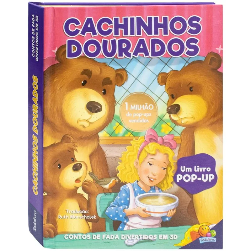 Contos De Fada Divertidos Em 3d - Cachinhos Dourados