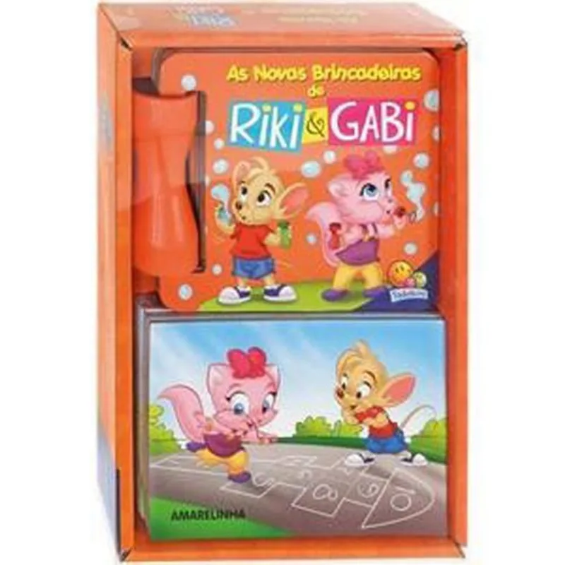 Livro Vamos Brincar? Novas Brincadeiras (riki & Gabi) Todolivro (MP)