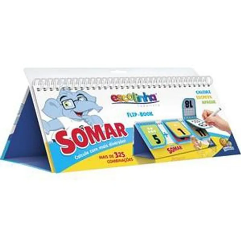 Livro Flip-book Combinações Divertidas: Somar (escolinha Todolivro) (m P) Todolivro