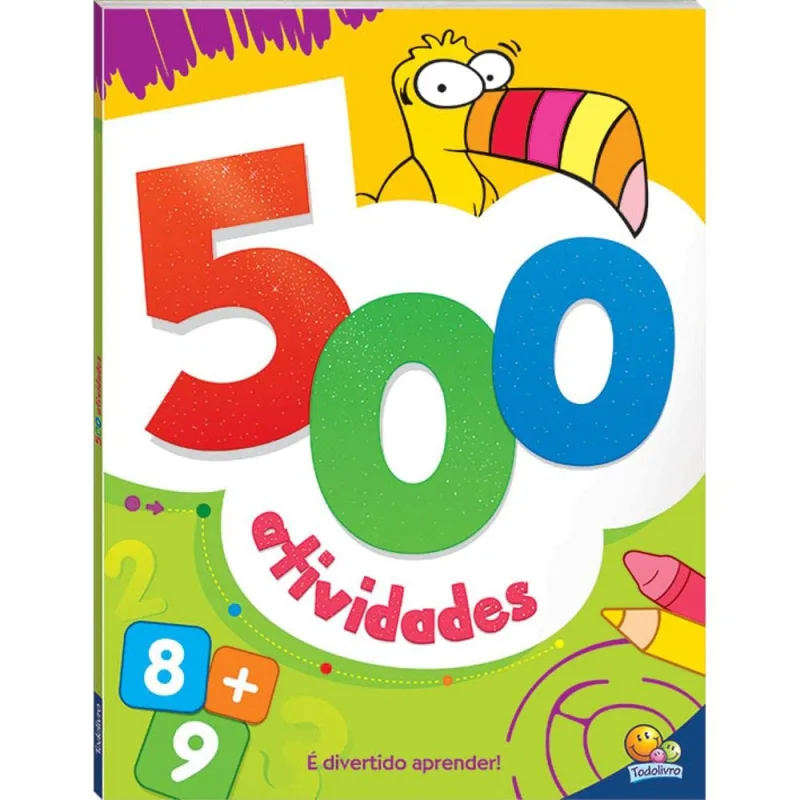 500 Atividades - Laranja - LC - Livros