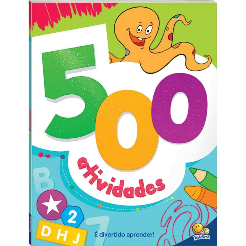 500 Atividades - Verde - LC - Livros