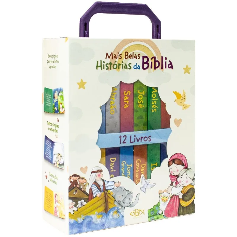 As Mais Belas Histórias Da Bíblia - Maletinha Com Alça