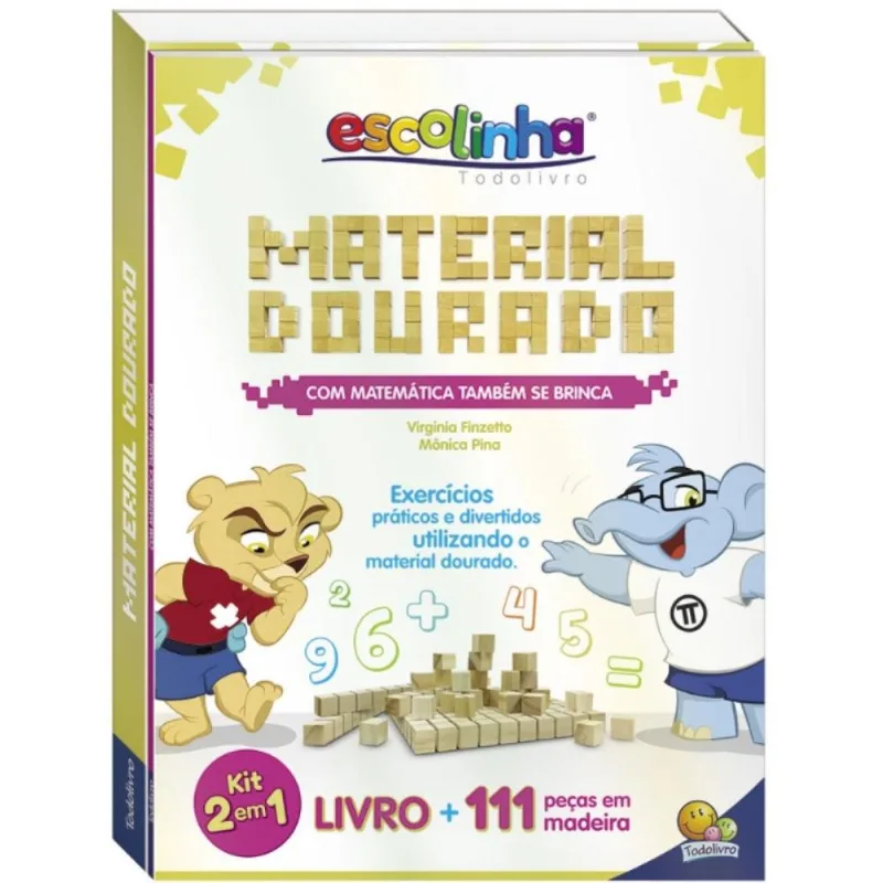 Com Matemática Também se Brinca: Material Dourado