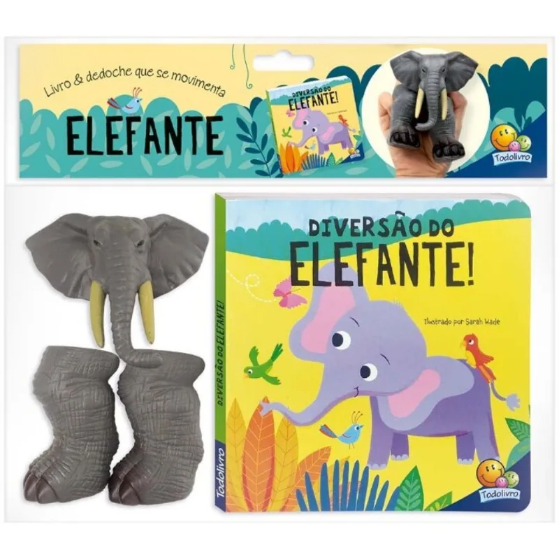 Aventuras Com Dedoches: Diversao Do Elefante