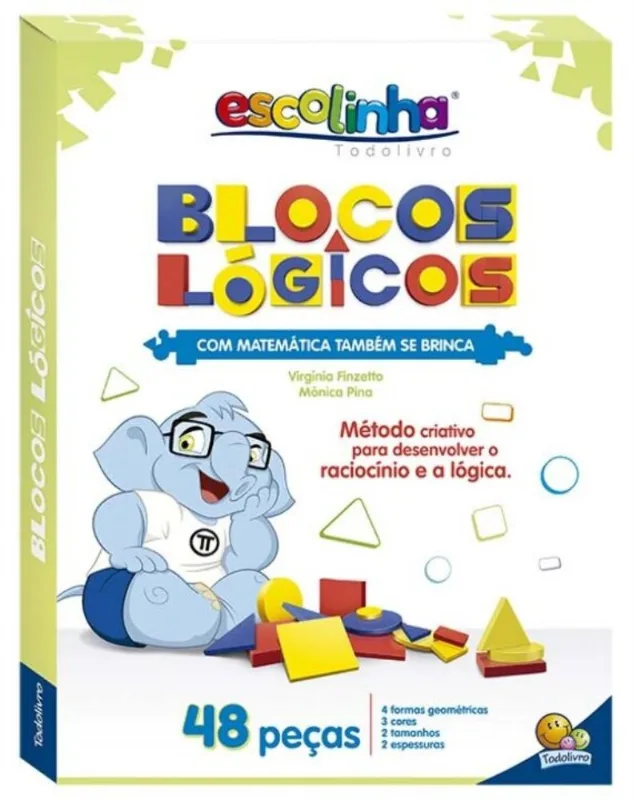 Escolinha C/matematica Tambem Se Brinca:blocos Logicos
