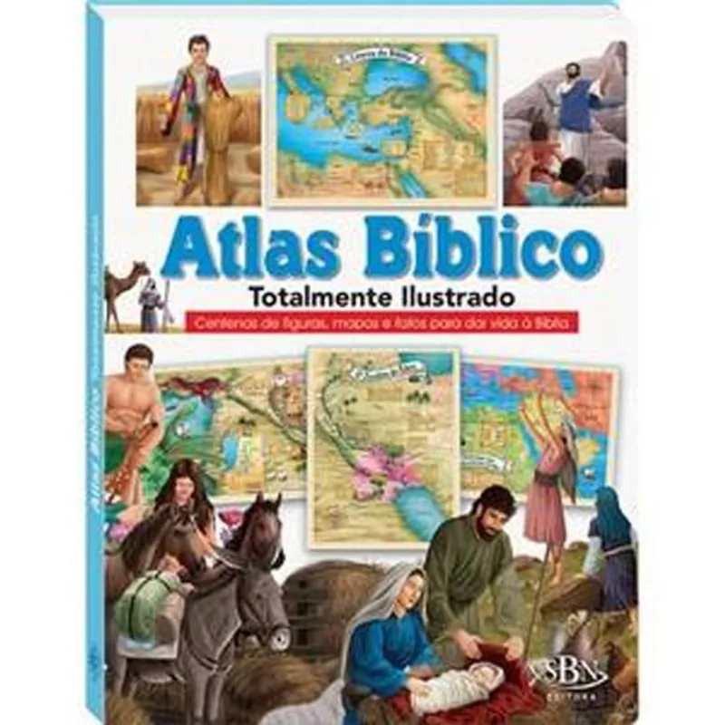 LIVRO ATLAS BÍBLICO ILUSTRADO (MP) - SBN