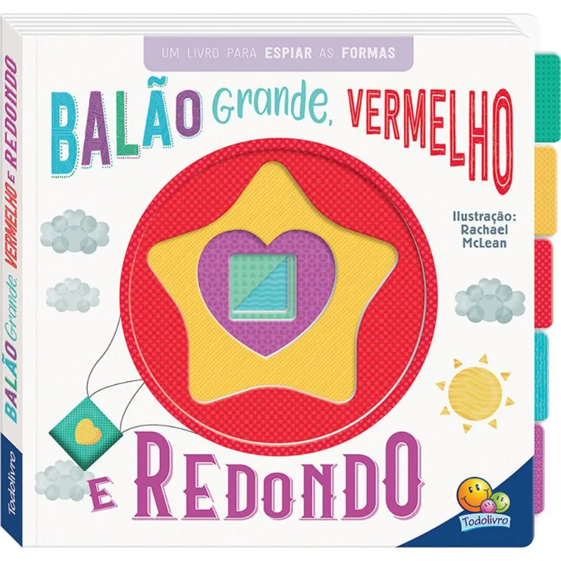 Primeiros Conceitos - Janelinhas Espertas - Balao Grande Vermelho E Redondo